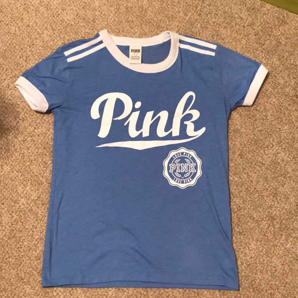 Blue PINK tee